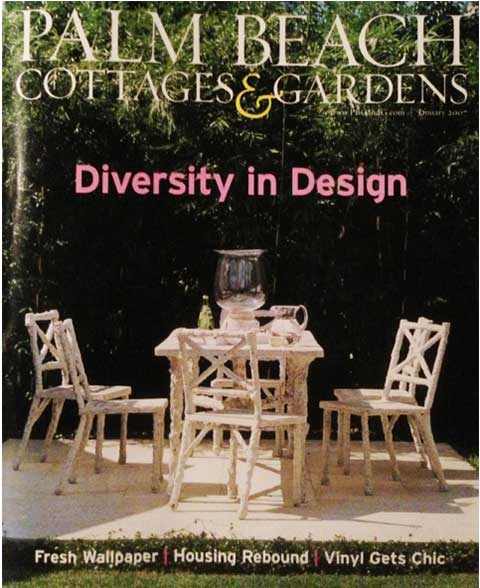 Press Release of AKP Interior in Plam Beach Cottages & Gardens